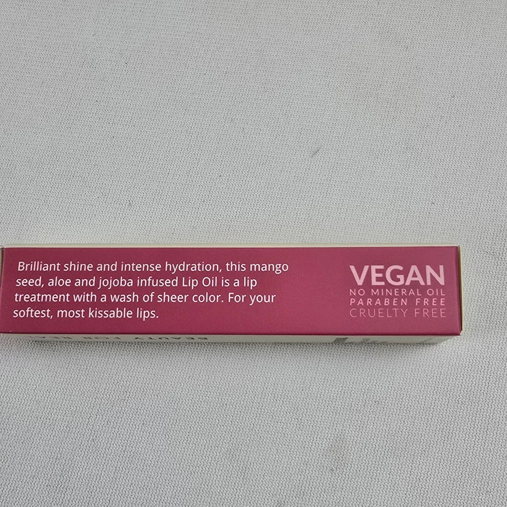 NIB Beauty For Real Lip Revival Hi -Shine Hydrating Lip Oil In 